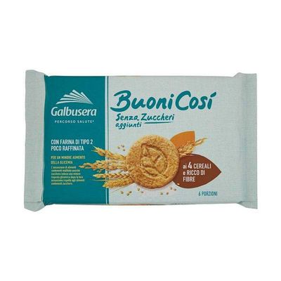 3 x 300 g GALBUSERA GOOD SO 'BISCUITS WITH 4 CEREALS WITH FLOUR TYPE 2