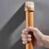 12 Inch Stainless Steel Shower Grab Bar, Wood Texture Safety Handle for Bathtub, 880 lbs Supporting Stairway Handrail Grip Prevention for Elderly, Disabled, Grilled Paint CraftDark Wood view 4
