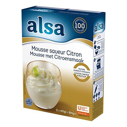 Alsa Lemon Flavoured Mousse - Pack of 800 g