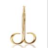 Rubis Duck Gold - Hair Removal Scissors - Round tip Scissors - Eyebrow Scissors and Beard Scissors - Bathroom Scissors view 2