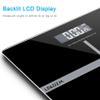 Bathroom Scale 180Kg/50g 11" Personal Weighing Bathroom Scale Black&Silver view 4