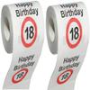 MIK funshopping Joke Item Decorative Fun Toilet Paper Round Birthday Funny Gift (18th Birthday - 2 Rolls) view 1