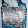 100% Cotton Catheter Night Bag Holder with Handle. Cover for a Catheter Night Bag. Festive Season Pattern. view 3