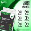 Green Lipped Mussel Capsules 90 x 500mg | High Grade New Zealand Sourced Green Mussel Supplement | No Fillers or GMO's | UK Manufactured to GMP Standards view 3