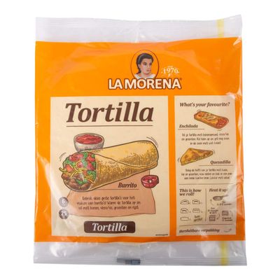 La Morena Tortilla Wraps Original 370G