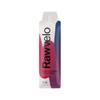 Rawvelo Energy Gels - Blueberry & Hibiscus - Vegan & Natural Cycling, Hiking, Running Gels with 20g Carbohydrates & 50mg Natural Caffeine - Sustained Energy Release, Natural Sugars - 20x50g view 1
