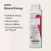 Rawvelo Energy Gels - Blueberry & Hibiscus - Vegan & Natural Cycling, Hiking, Running Gels with 20g Carbohydrates & 50mg Natural Caffeine - Sustained Energy Release, Natural Sugars - 20x50g view 3