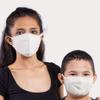 2PACK TAMBOOS WASHABLE & REUSABLE_CLOTH_MASK Eco Breathable Soft BambooCotton (Natural Beige, Child (6-12 years)) view 3