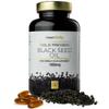 Black Seed Oil 120 Double Strength Capsules - Premium Cold Pressed Virgin Oil, High Strength Thymoquenine 3X% | 1000mg Softgels with Zero Additives (Non-GMO) Made in UK by Inner Vitality view 1