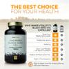Black Seed Oil 120 Double Strength Capsules - Premium Cold Pressed Virgin Oil, High Strength Thymoquenine 3X% | 1000mg Softgels with Zero Additives (Non-GMO) Made in UK by Inner Vitality view 4
