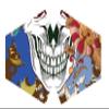 Ancient Wisdom Reusable Fashion Face Mask - Colourful Skull (Adult) view 1