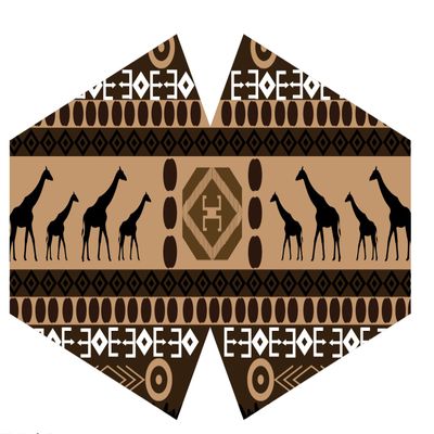 Ancient Wisdom Reusable Fashion Face Mask - African Tribal (Adult)