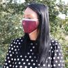 Beespoke Gifts Reusable Fashion Face Covering - Red Mandala Heart (Adult) view 2