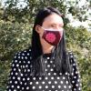 Beespoke Gifts Reusable Fashion Face Covering - Red Mandala Heart (Adult) view 3