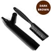 Beard Pencil Filler Water Proof,Bprtcra Barber Pencil and Brush Male Mustache Repair Shape Effective Enhance Facial Hair Waterproof Proof & Sweat Proof Solution (Dark brown) view 4