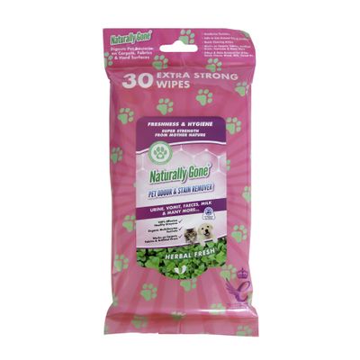 airpure Naturally Gone Wipes - Herbal Fresh - 30 count