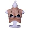 XSWL No Oil Artificial Silicone Breast Forms Fake Boobs Lifelike Soft Breasts Tits for Transgener Drag Queen Boobs Male To Female,White,M_C cup solid gel view 1