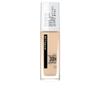 Maybelline New York Super Stay Active Wear, waterproof foundation with high coverage, long-lasting facial make-up, colour: No. 3 True Ivory (Light), 1 x 30 ml view 1