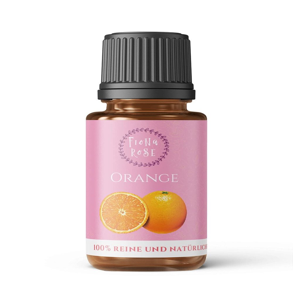 100% natural and pure orange essential oil.