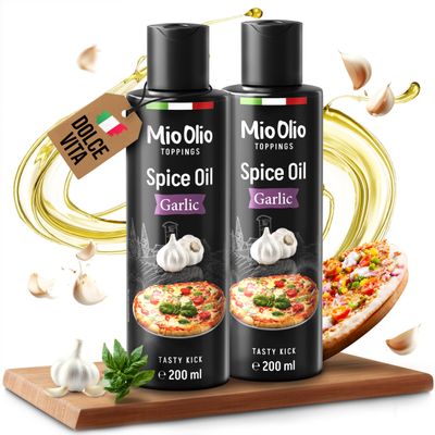 Mioolio 2x200ml garlic oil