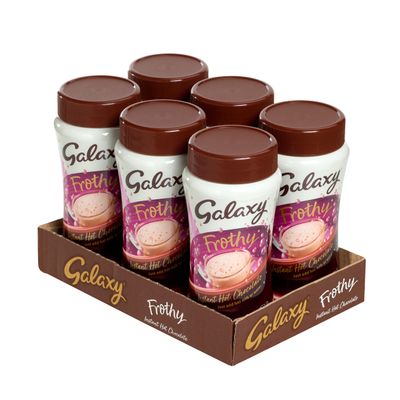 Galaxy Ultimate Frothy Hot Chocolate 275g (Pack of 6) 66 Servings Total