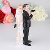 Wedding Cake Topper, Funny Bride Groom Hold Gun wedding Couple Figurines, Wedding and Engagement Wedding Party Decorations Gifts (Bride Groom With Gun) view 2