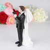 Wedding Cake Topper, Funny Bride Groom Hold Gun wedding Couple Figurines, Wedding and Engagement Wedding Party Decorations Gifts (Bride Groom With Gun) view 4