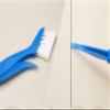 2 in 1 Window Gap Slot Cleaning Brush Small Household Mini Broom Dust Collector Dustpan and Track Brushes Easily for Cleaning Window Keyboards Crevice view 3