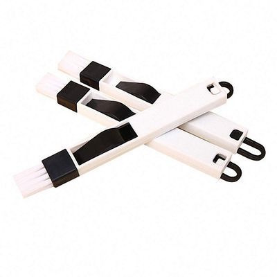 3Pcs 2 in 1 Window Gap Slot Cleaning Brush Small Household Mini Broom Dust Collector Dustpan and Track Brushes Easily for Cleaning Window Keyboards Crevice