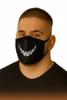Komonee Adults Face Mask Washable Reusable Trendy Dustproof Shark Teeth Cloth Mouth Cover Covering For Boys Girls Outdoors Indoors Childrens School Protection view 3