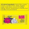 Hiya Snack Bars, All Natural, Vegan, High Fibre, Gluten Free, Low GI, Chickpea Based (Ginger, 15 bar box) view 4