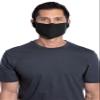 Port Authority Adult 50/50 Cotton/Poly Face Covering (240 Pack), Black, OSFA view 1