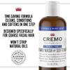 CREMO - Beard Wash and Softener For Men - Cooling Citrus & Mint Leaf - 177ml view 3