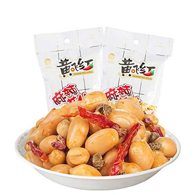 Infinitely Great Home Decor Center 76gX8bags Huang Fei Hong Spicy Crispy Peanut