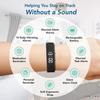 TabTime Vibrating Alarm Wristband (Black, Small) - Silent Alarm Watch - with up to 10 Personal or Pill Reminders per Day view 2
