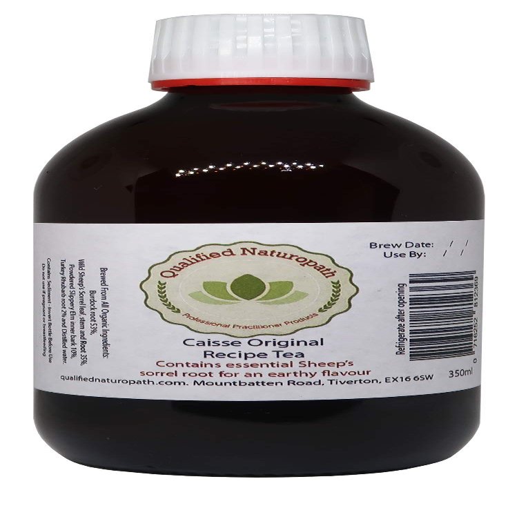 Caisse Original Formula 4 Herb Tea  350ml in a Glass Bottle