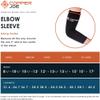 2 Pack - Copper Joe Compression Recovery Elbow Sleeve - Highest Copper Content Elbow Brace for Arthritis, Golfers or Tennis Elbow, Tendonitis. Elbow Arm Sleeves Fit for Men and Women (Large) view 2