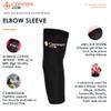 2 Pack - Copper Joe Compression Recovery Elbow Sleeve - Highest Copper Content Elbow Brace for Arthritis, Golfers or Tennis Elbow, Tendonitis. Elbow Arm Sleeves Fit for Men and Women (Large) view 4