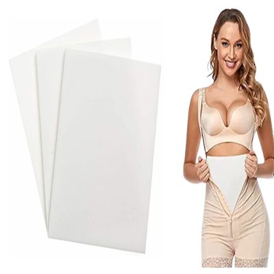 City Candy BBL Lipo Foam Post Surgery Compression Pads for Liposuction Support (3 Pieces)
