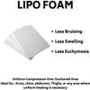 City Candy BBL Lipo Foam Post Surgery Compression Pads for Liposuction Support (3 Pieces) view 4