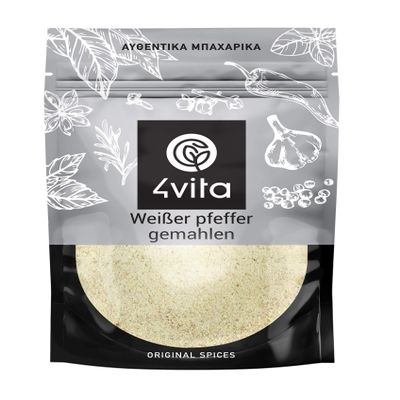 4Vita White Pepper Ground 70g