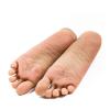 AFYH 1 Pair Realistic Silicone Mannequin Foot, Foot clones for European and American women feet beauty copy, silicone foot model props, high realistic 36A beauty feet.,Left foot view 3