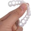 2 Pairs Fake Teeth Braces Instant Veneers Dentures, Comfort Fit Flex Cosmetic Teeth Perfect Smile Dentures, Temporary Tooth Cover The Imperfect Teeth for Man and Women view 4