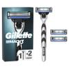 Gillette Mach3 Men's Razor + 2 Refill Blades [Official] view 1