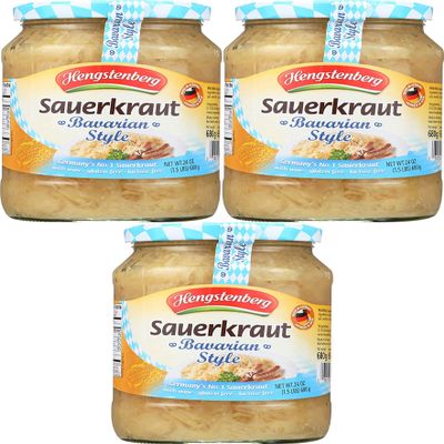 Bavarian Wine Sauerkraut Pack of 3