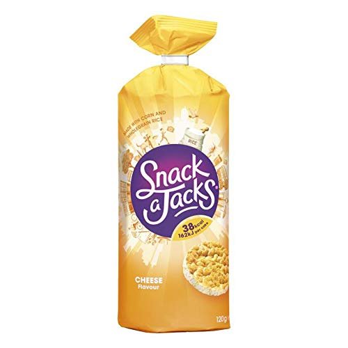Snack a Jack Cheese Crackers Waffels Biscuits 120G