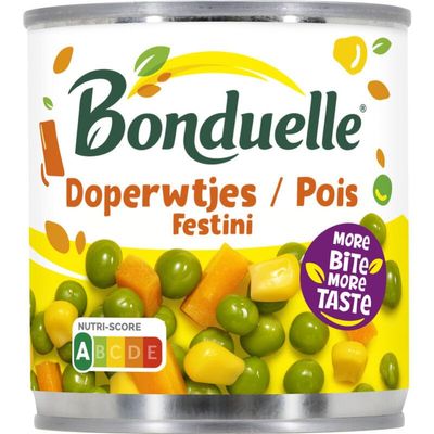 Bonduelle Peas Doperwtjes Festini Healthy Canned Vegetables 200G