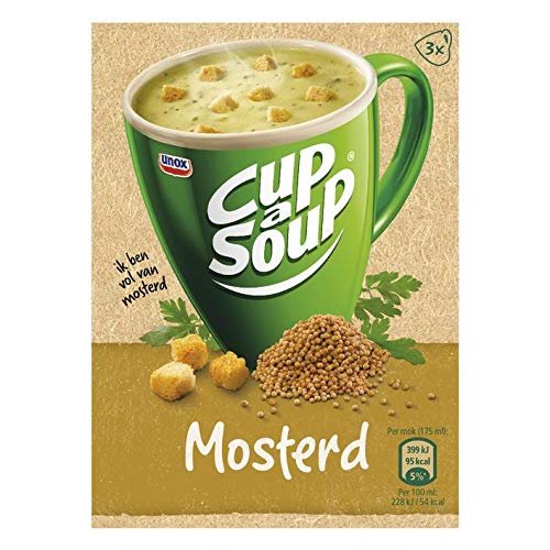 Unox Cup-a-Soup Musterd 3 PACK