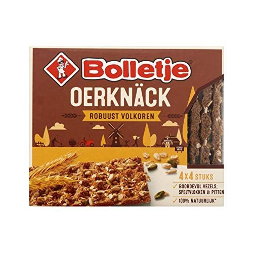 Bolletje Oerknck Robuust Volkoren Biscuits Crackers Original Dutch 285G
