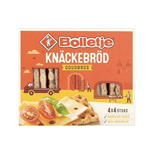 Bolletje Goudbros Knckebrd Crackers Original Dutch 240G
